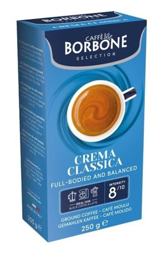 Borbone Crema Classica 250 гр. молотый